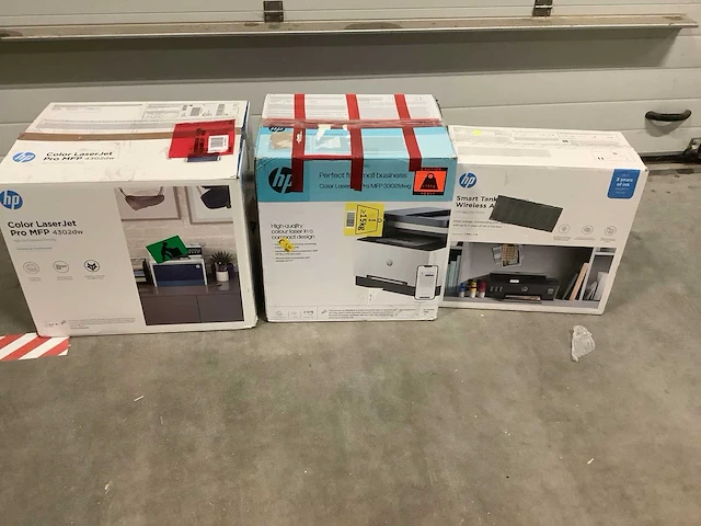 Hp - printer (3x) - afbeelding 1 van  7