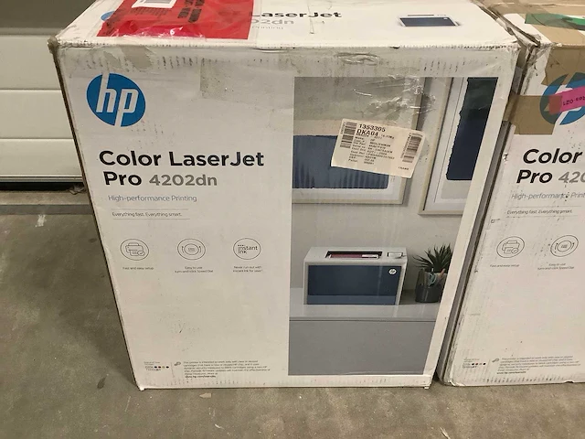 Hp - pro 4202dn - hp printer (3x) - afbeelding 2 van  5