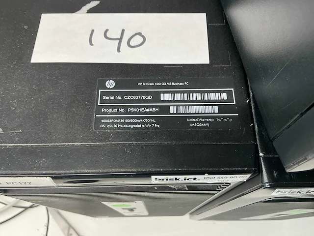 Hp - prodesk mt - desktop (3x) - afbeelding 4 van  7
