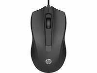 Hp 100 - bedrade muis - zwart - afbeelding 1 van  4