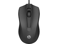 Hp 100 bedrade muis zwart - afbeelding 1 van  4