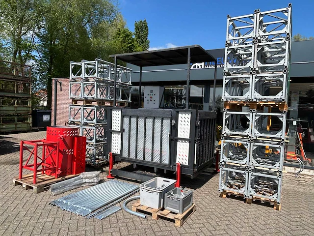 Hp 1500t goederen- en personenlift 30 meter - afbeelding 3 van  33