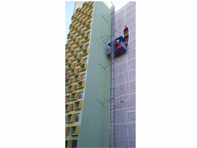 Hp 1500t goederen- en personenlift 30 meter - afbeelding 25 van  33
