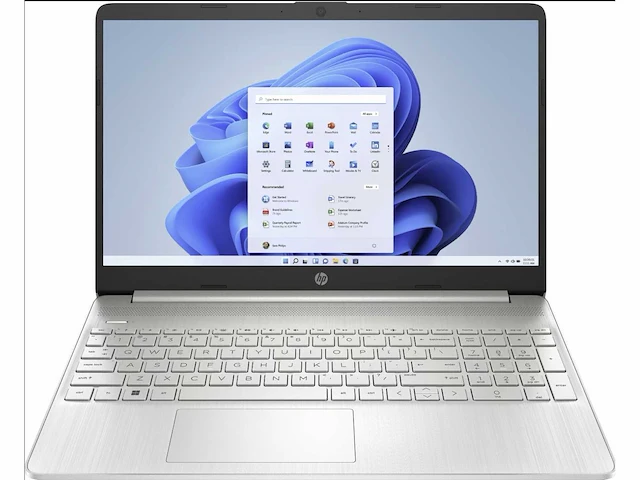 Hp 15s-fq4090ns laptop - intel® core™ i5-1155g7 - 8gb - 256gb ssd - intel® iris® xe graphics (silver) - afbeelding 1 van  4