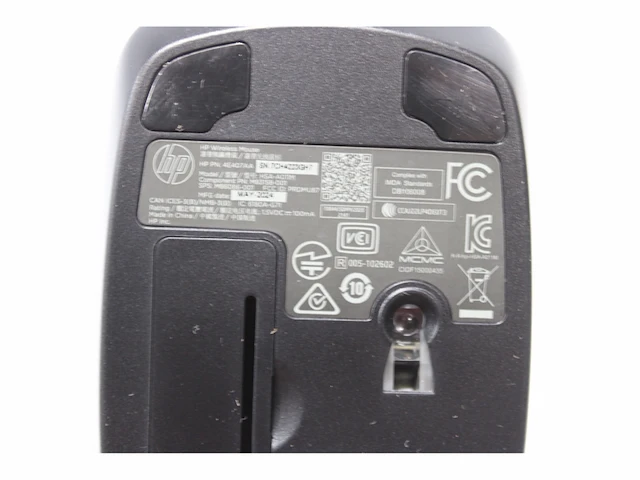 Hp 235 slim wireless mouse zwart - afbeelding 4 van  4