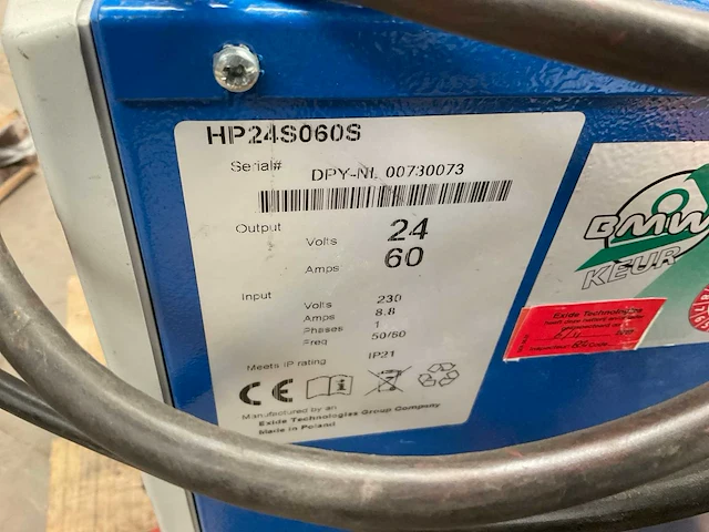 Hp 24s060s acculader - afbeelding 4 van  4