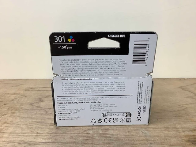 Hp 301 - cartridges (50x) - afbeelding 5 van  5