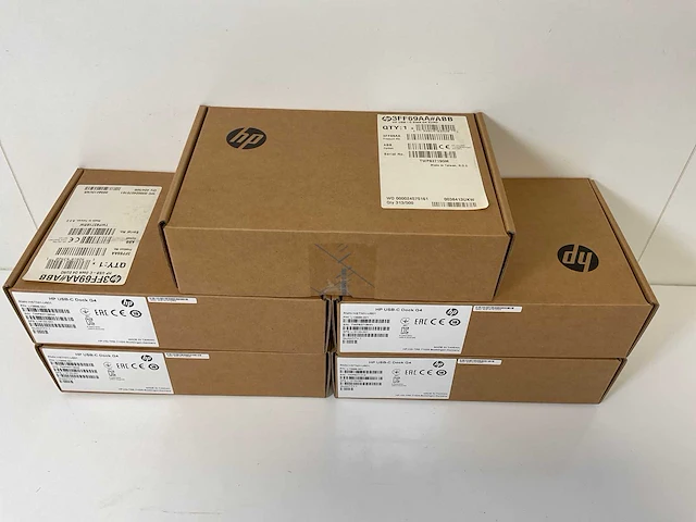 Hp (3ff69a) usb-c g4 euro docking stations (new) (5x) - afbeelding 2 van  9