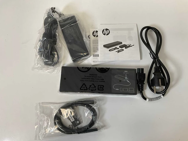 Hp (3ff69a) usb-c g4 euro docking stations (new) (5x) - afbeelding 6 van  9