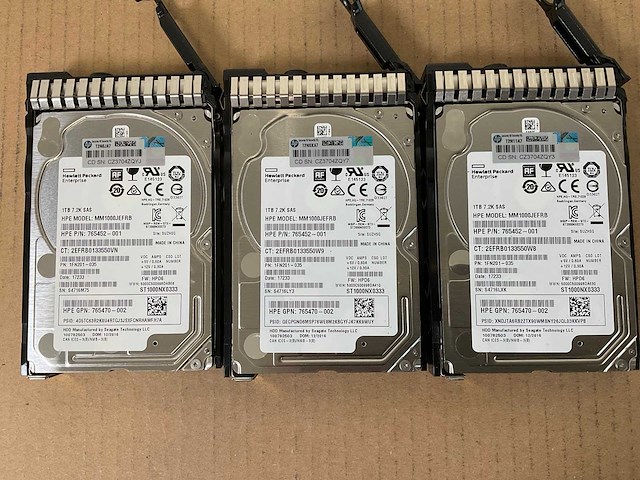 Hp (3parb-st1329/d3700) 25x 1 tb sas(mm1000jefrb) disk array enclosure - afbeelding 4 van  16