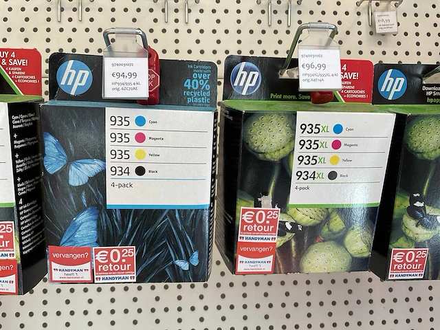 Hp 4 pack cartridge set (10x) - afbeelding 3 van  6