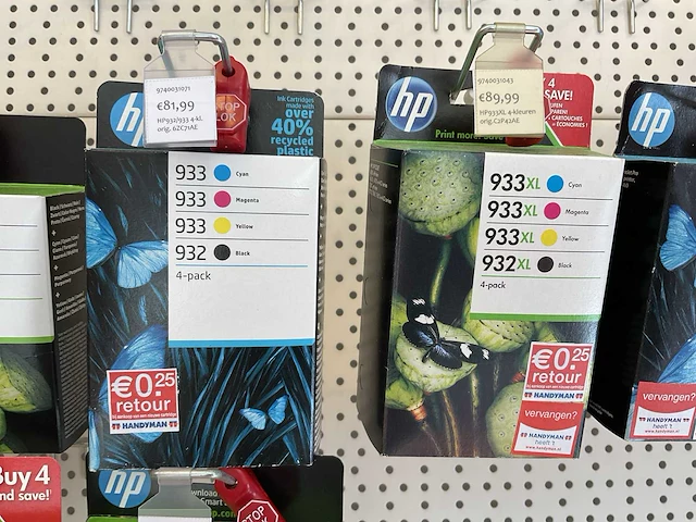 Hp 4 pack cartridge set (10x) - afbeelding 4 van  6
