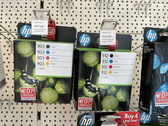 Hp 4 pack cartridge set (10x) - afbeelding 5 van  6