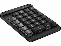 Hp 430 programmeerbaar draadloos numeriek mechanisch toetsenblok bluetooth macrotoetsen zwart - afbeelding 3 van  4