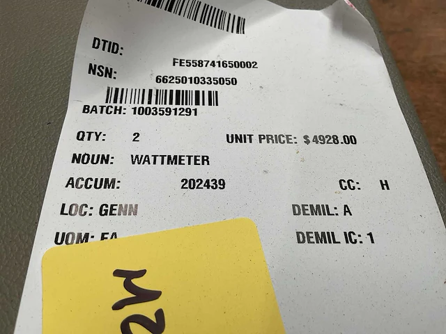 Hp 436a power meter - afbeelding 4 van  4