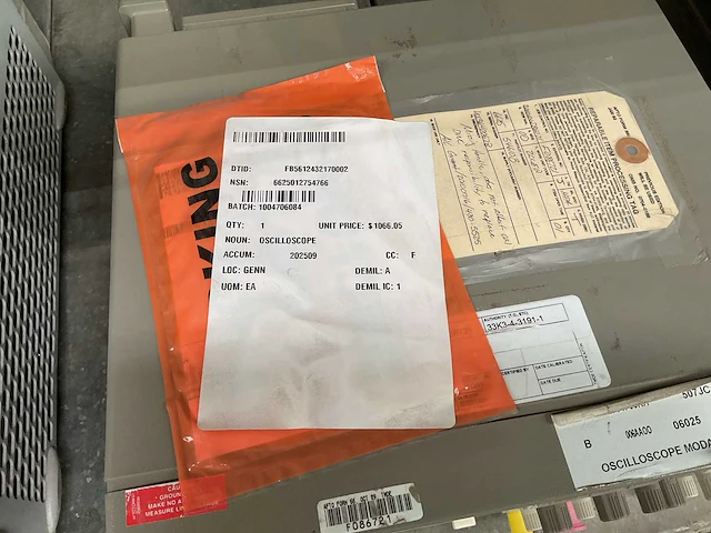 Hp 54610b oscilloscope - afbeelding 5 van  5