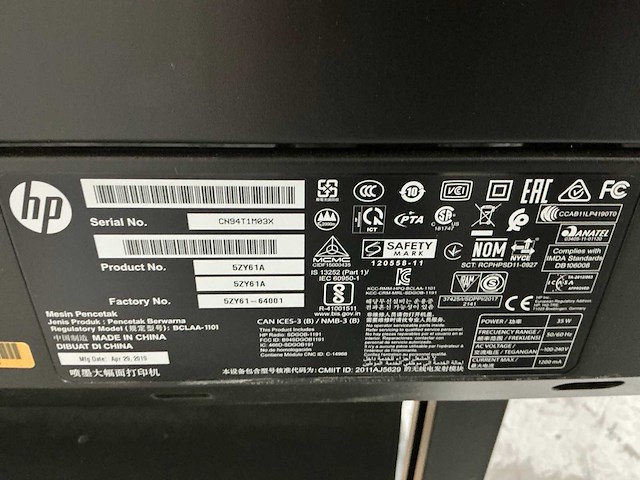 Hp 5zy61 plotter - afbeelding 7 van  7