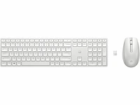 Hp 650 draadloos toetsenbord en muis combinatie azerty wit - afbeelding 1 van  5