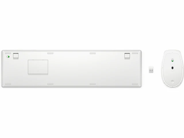 Hp 650 draadloos toetsenbord en muis combinatie azerty wit - afbeelding 3 van  5