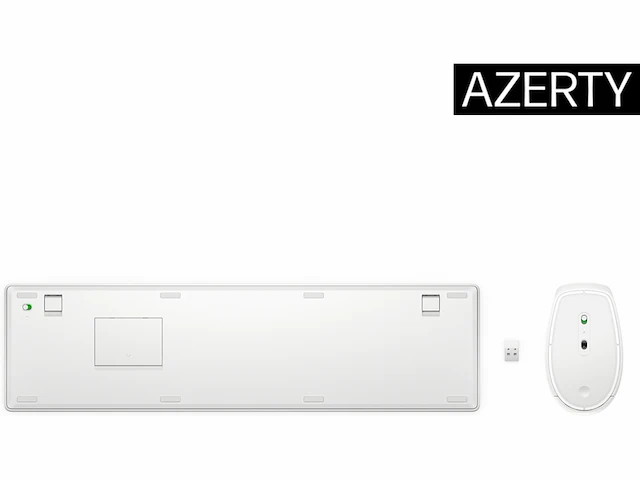 Hp 650 draadloos toetsenbord en muis combinatie azerty wit - afbeelding 4 van  5