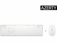 Hp 650 draadloos toetsenbord en muis combinatie azerty wit - afbeelding 4 van  5