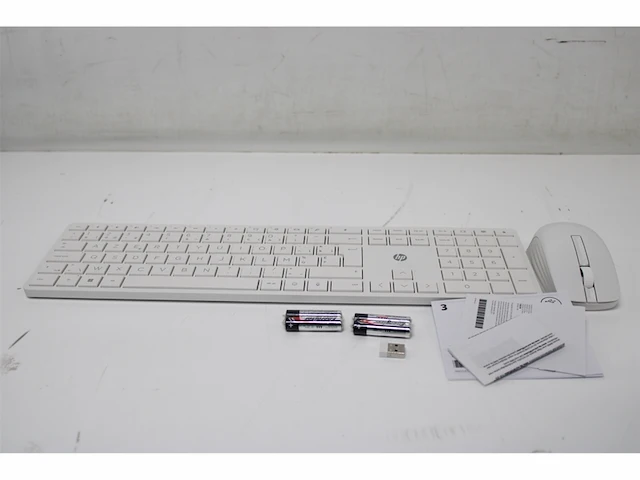 Hp 650 draadloos toetsenbord en muis combinatie azerty wit - afbeelding 5 van  5
