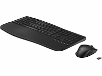 Hp 680 comfort draadloos toetsenbord en muis microsoft copilot ai toets qwerty zwart - afbeelding 2 van  4