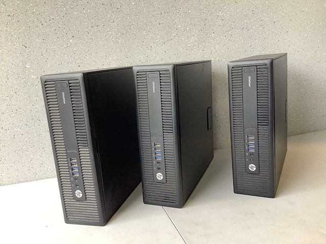 Hp 705 g2 elitedesk desktop (3x) - afbeelding 1 van  6