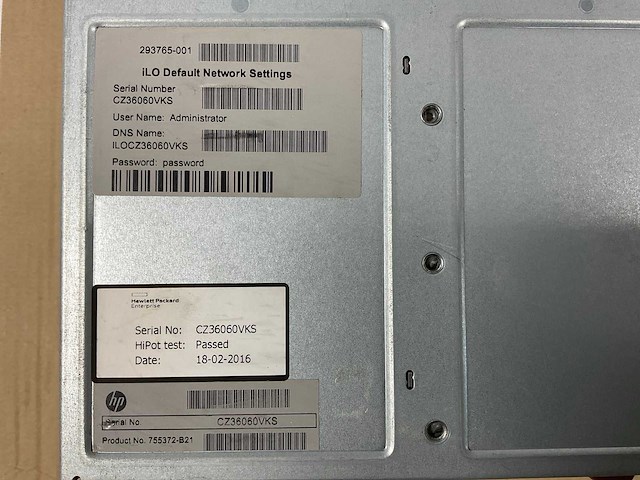 Hp (711748-005) moonshot 1500 management chassis with 39x m700 blades & 3x m300 blades - afbeelding 4 van  12