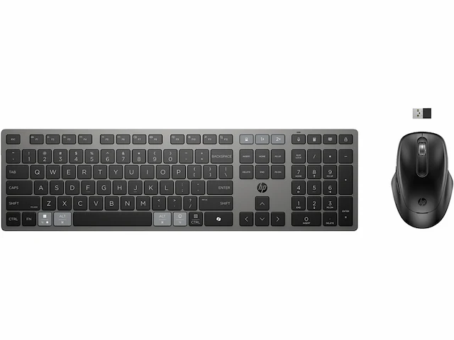 Hp 725 multidevice oplaadbaar draadloos toetsenbord en muis combo - afbeelding 1 van  3