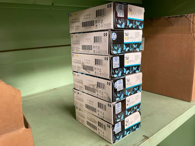 Hp 761 designjet cartridge (6x) - afbeelding 1 van  1