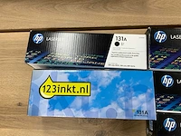 Hp cartridges 131a, a203, a207, a304 in verschillende kleuren & 123inkt 131a - afbeelding 4 van  4