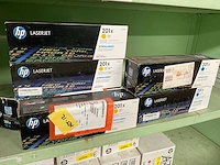 Hp cf402x laserjet cartridge (6x) - afbeelding 1 van  2