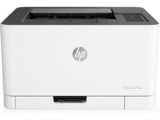 Hp color laser 150nw kleuren laserprinter wit - afbeelding 1 van  5
