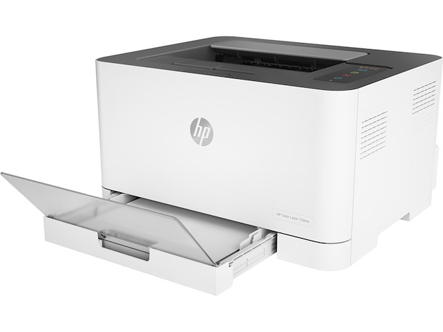 Hp color laser 150nw kleuren laserprinter wit - afbeelding 2 van  5