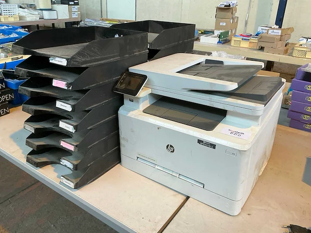 Hp color laserjet pro mfp m281fdn laserprinter 2017 - afbeelding 1 van  7