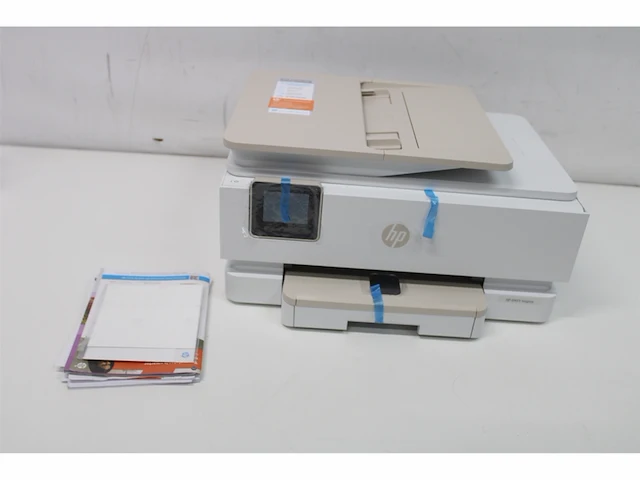 Hp color laserjet pro mfp m283fdn multifunctionele printer kleur a4 printen scannen kopiren faxen - afbeelding 5 van  5