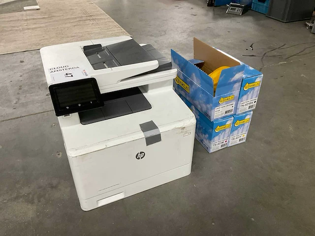 Hp color laserjet pro mfp m479 fdw laserprinter - afbeelding 1 van  5