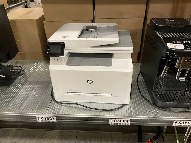 Hp color laserjet promfp m283fdw laserprinter - afbeelding 1 van  2