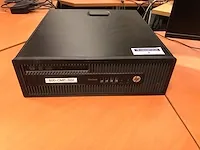 Hp, dell prodesk, p2719h desktop met 2 monitoren - afbeelding 2 van  5