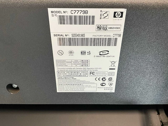 Hp designjet 800 plotter - afbeelding 3 van  11