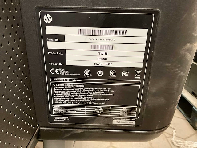 Hp designjet z6dr v-trimmer plotter - afbeelding 4 van  4
