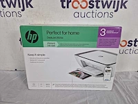 Hp deskjet 2820e - all-in-one printer - geschikt voor instant ink - cement - afbeelding 2 van  2