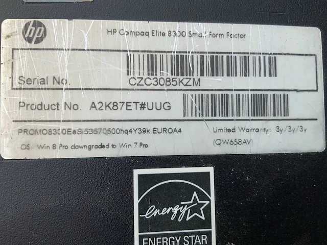 Hp desktop - afbeelding 4 van  9