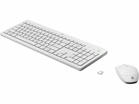 Hp draadloos toetsenbord en muis 230 qwerty wit - afbeelding 2 van  3