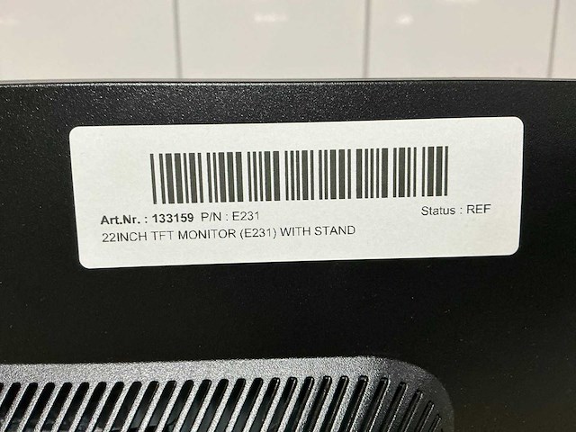 Hp e231 monitor - afbeelding 5 van  7