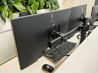 Hp e233 monitoren op arm - afbeelding 4 van  9