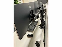 Hp e233 monitoren op arm - afbeelding 5 van  9