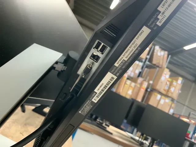 Hp e24 g4 fhd monitor (3x) - afbeelding 5 van  6