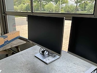 Hp e243 computer monitor (2x) - afbeelding 3 van  4